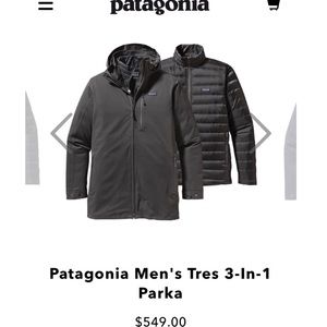 Like-new Patagonia parka jacket